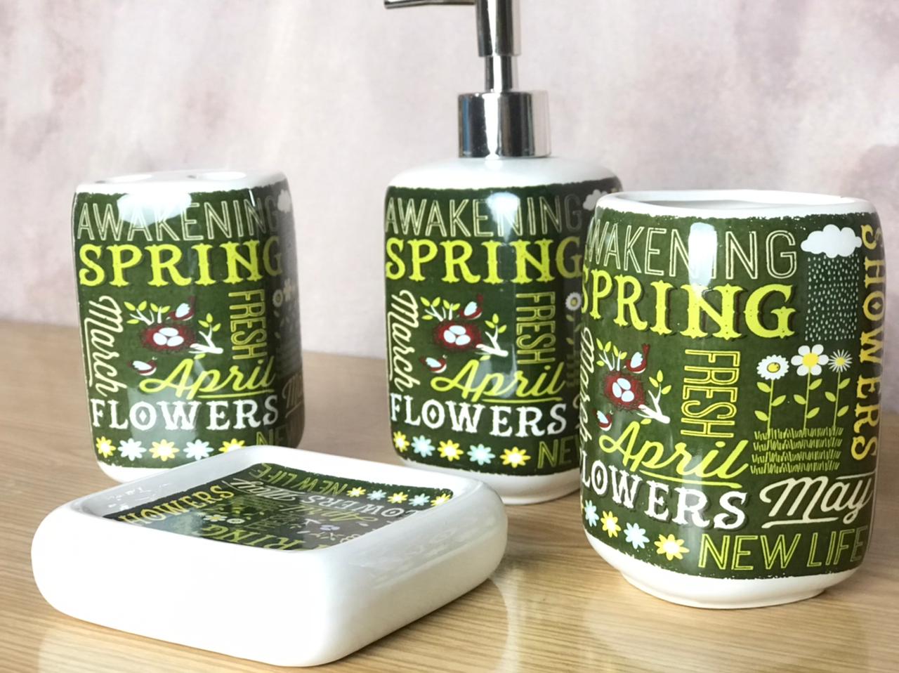 Ceramic Bathroom Set