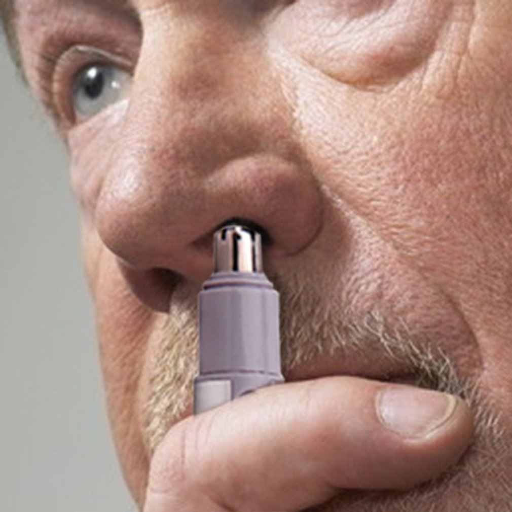 Portable Mini Handy Home Use Handsome Men Body Nose Hair Trimmer Facial Hair Shaver Ear Hair Clipper Beauty Tool