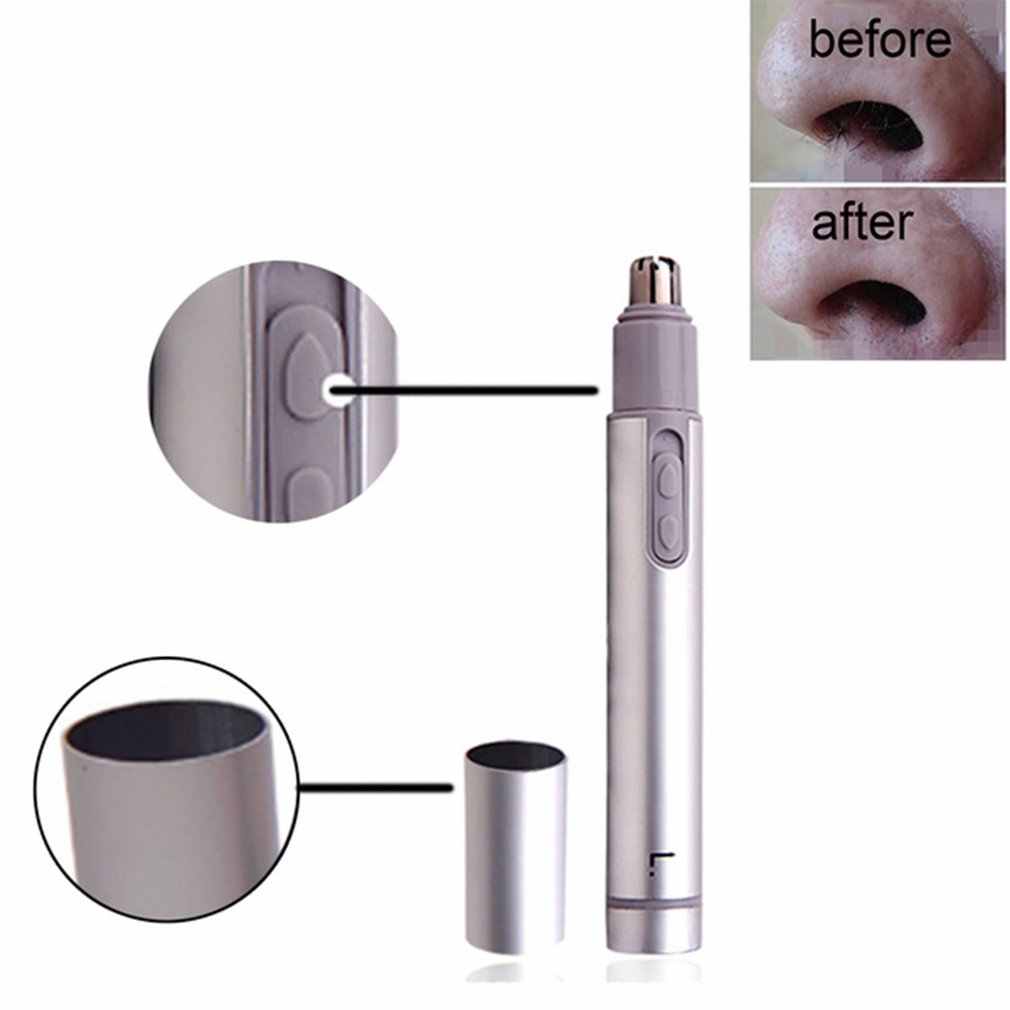 Portable Mini Handy Home Use Handsome Men Body Nose Hair Trimmer Facial Hair Shaver Ear Hair Clipper Beauty Tool