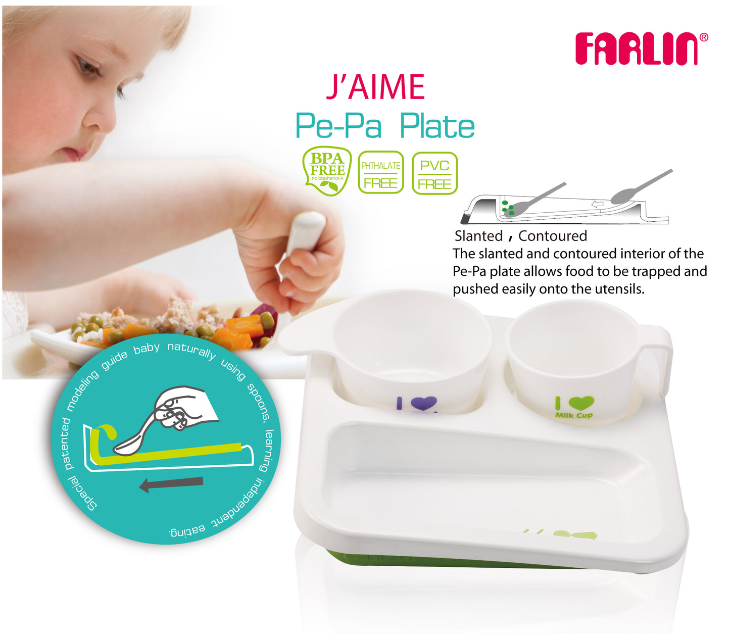 Farlin PE-PA Plate