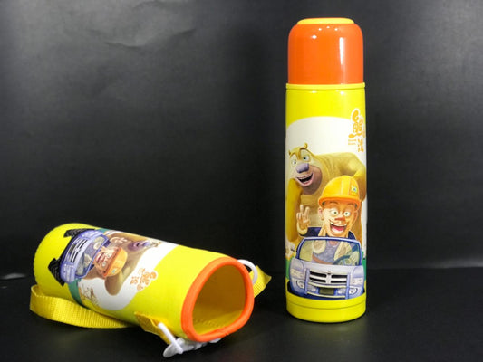 Stainless Steel Vacuum Flask with cartoon variants-500ML