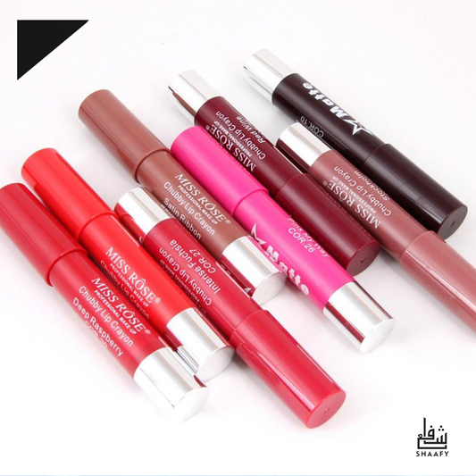 Colors Matt Lipstick Lips Makeup Kit, Lip Crayon Matte Batom Stick Cosmetic 10 Piece set